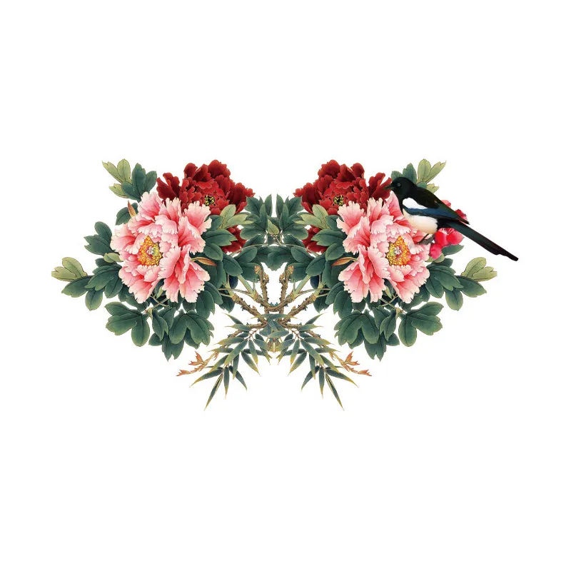 

Temporary Tattoos Sticker for Women Flowers Pattern Waterproof Removeable Body Art Stickers ZGOOD