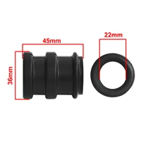 motorcycle exhaust silencer tailpipe rubber silicon sleeve for ktm 65 85 105 125 150 200 sx sxs xc exc mxc 450 660 690 rallye