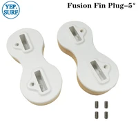 sup board surfboard double tabs fusion fin box white 5 degree surfing fin plugs 2pcset