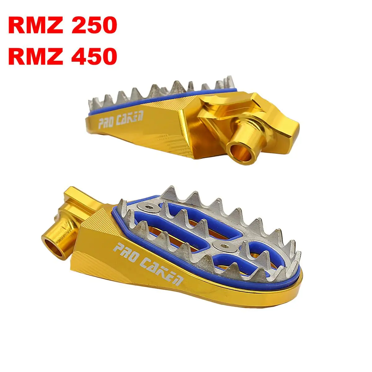 

Алюминиевые Подножки с ЧПУ, подножка для педали, подножка для Suzuki RMZ 250 450 RMZ250 RMZ450 2008-2018 2017 2016 2015 2014 мотокросс