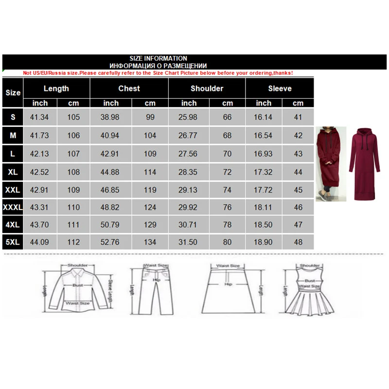 Женское флисовое платье-толстовка с длинным рукавом повседневное свободное