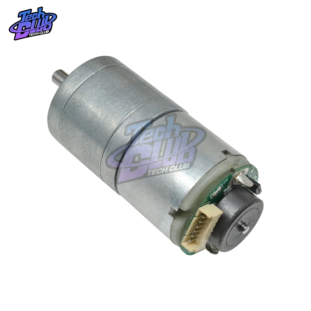 Редуктор с микроскоростным двигателем 25-310 12 В постоянного тока 100 об./мин. |