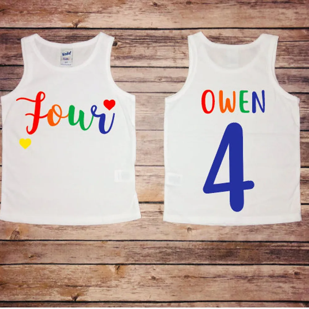 

Custom Name Birthday Whirt, Four Year Old Birthday, 4th Birthday Outfit, Birthday outfit set