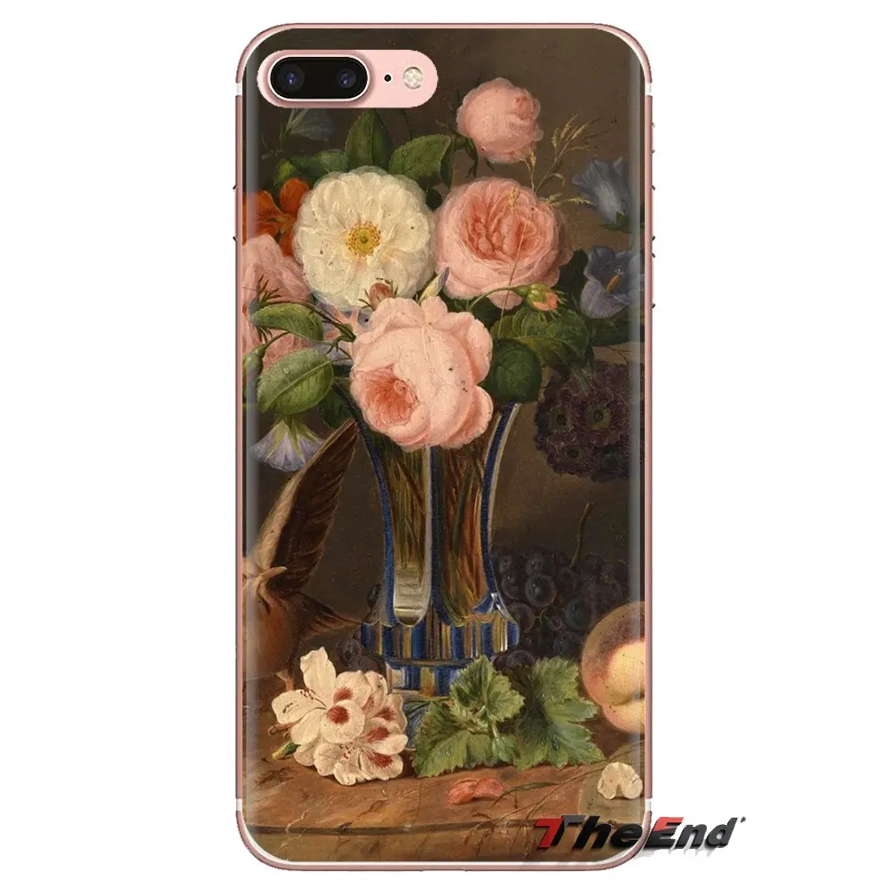 For Xiaomi Mi6 Mi 6 A1 Max Mix 2 5X 6X Redmi Note 5 5A 4X 4A A4 4 3 Plus Pro Life Bowle Flowers Still Vase Fruits TPU Skin Cover |