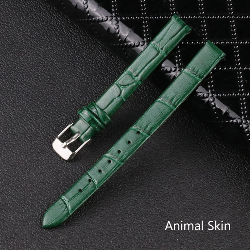Ремешки для наручных часов из натуральной коровьей кожи браслет с пряжкой
