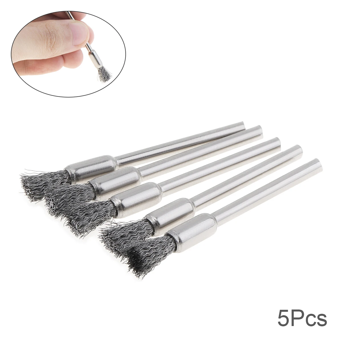 

Mini Stainless Steel Wire Wheels Brushes Polishing Tools with Handle and Pen Shape for Polishing Rotary Tools Metal Rust Removal