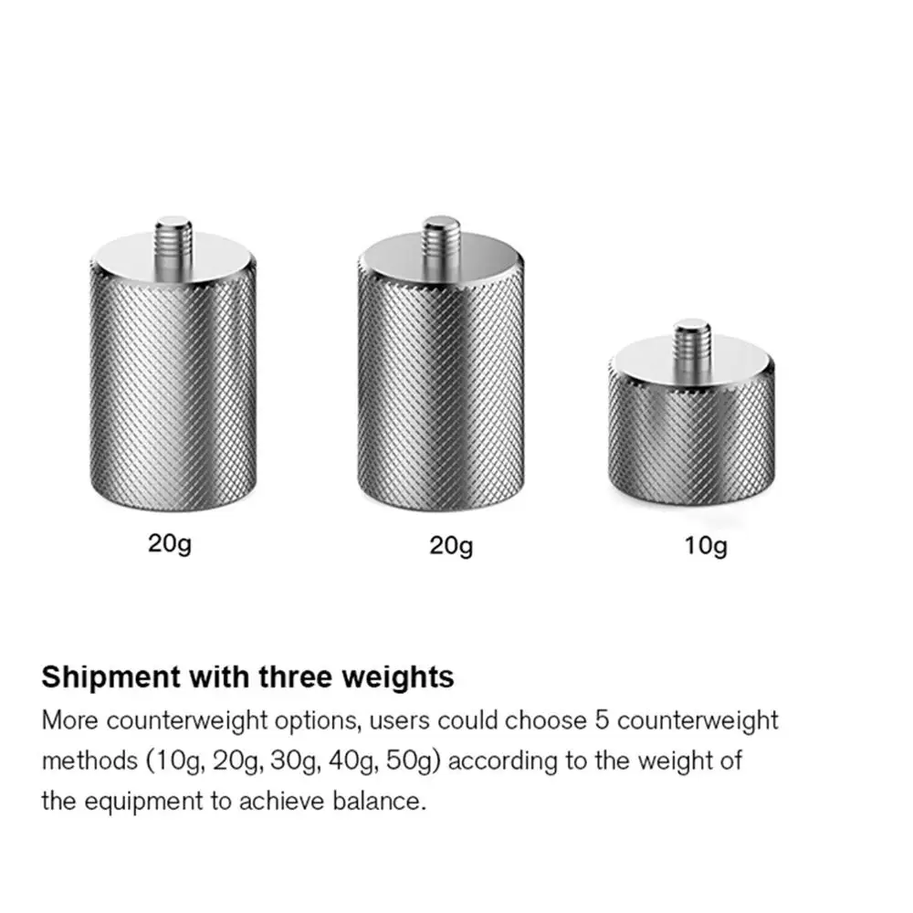 50g Gimbal Counterweight 10g 20g for DJI OM4 Osmo Mobile 3 2 Zhiyun Smooth 4 Vimble Counter Weight Accessories Balancing | Электроника