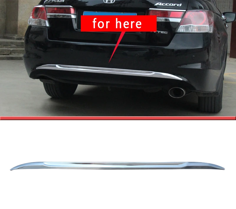 1 шт. декоративная отделка для заднего бампера Honda Accord 2008-2012 | Автомобили и