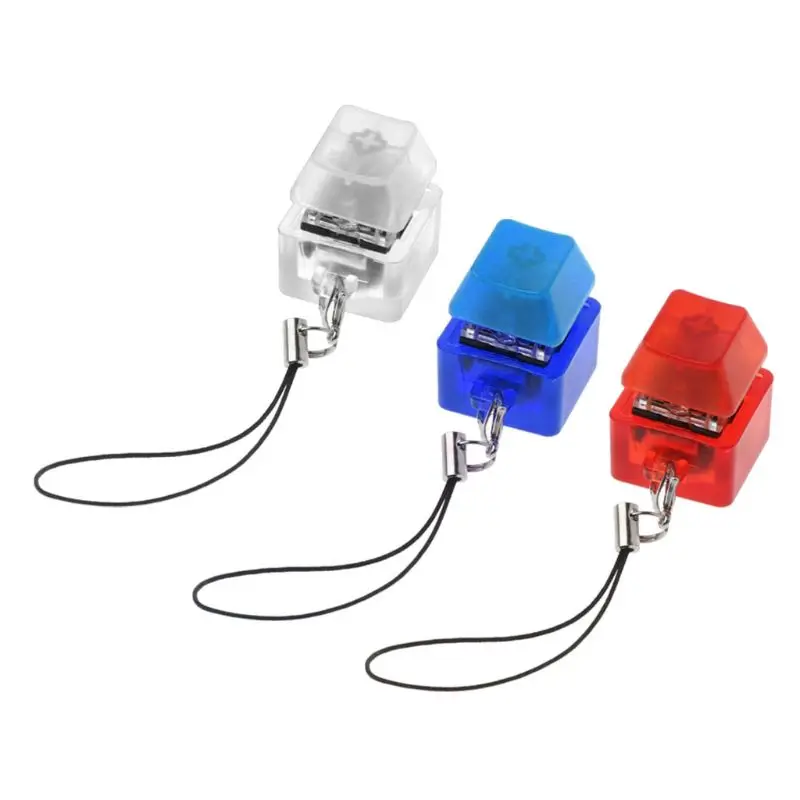 

Mechanical Switch Keychain Light Up Backlit For Keyboard Switches Tester Kit