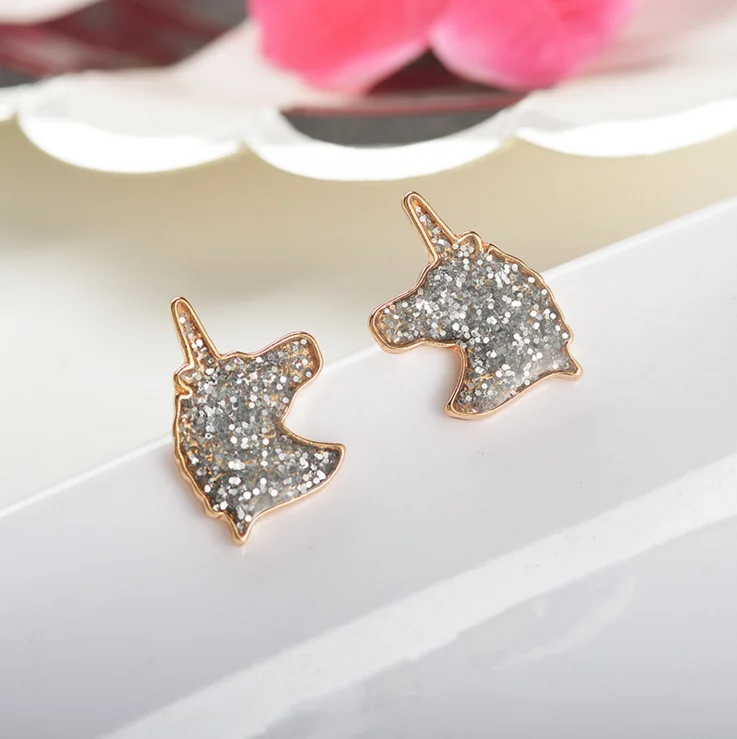 Уникальные очаровательные ювелирные изделия милые животные маленькие серьги