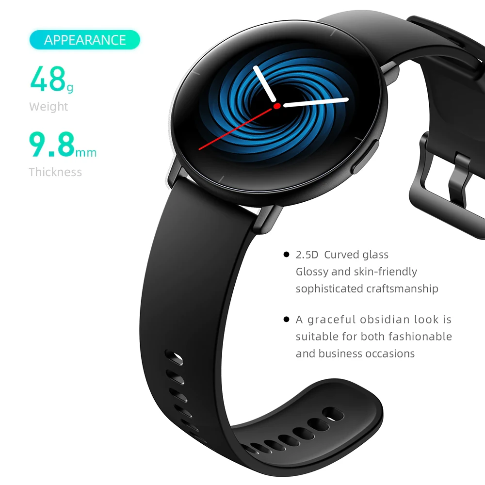 Original Glabal Version Mibro Lite Smartwatch 1.3” Amoled Screen Bluetooth5.0 Multi-language 10Days battery life Smart Watch Men |