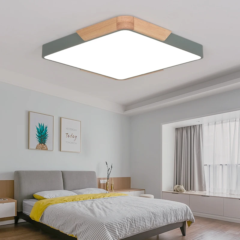 Скандинавский ультратонкий потолочный светильник s современный красочный для