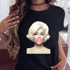 Женская футболка с принтом Marilyn Monroe