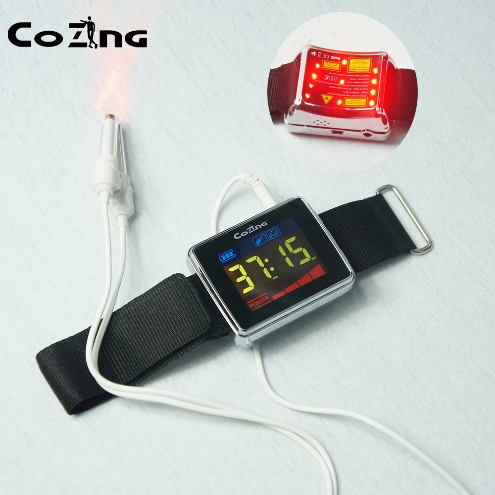 

650nm Laser Therapy Medical Equipment Small Acupuncture Device Treatment Rhinitis Pharyngitis Diabetes Hypertension