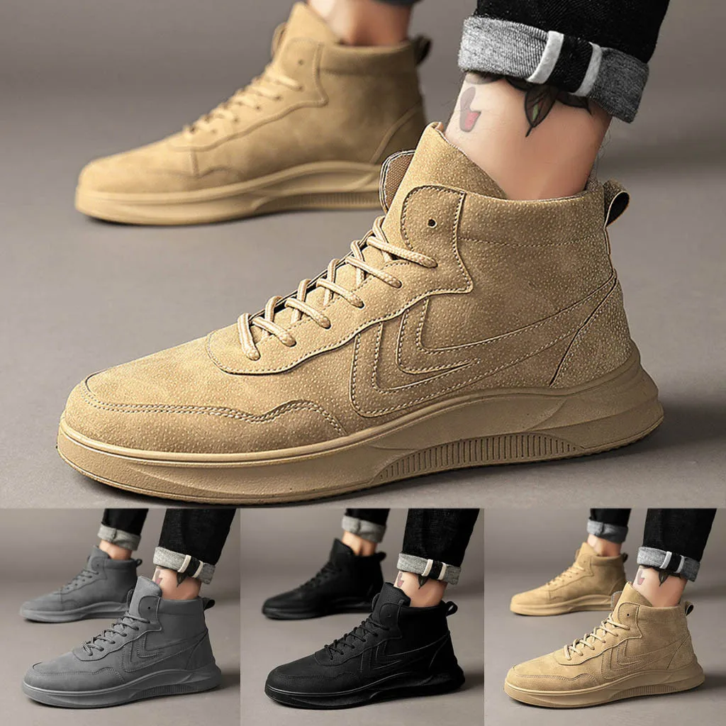 

SAGACE Autumn Casual shoes men 2019 Walking Sneakers men trainers High Board Shoes Korean Trend Joker Men's Casual Shoes Mesh