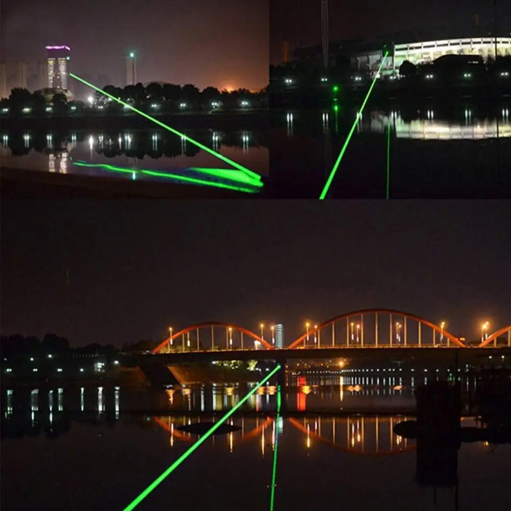 

Green Laser Sight Laser USB Charge 303 Pointer Light 532nm 5mw High Power Device Lazer laser Pen Burning