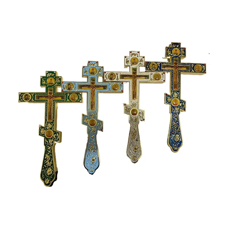 

The Orthdox Cross Jesus Cross Blesssing Cross Handing Cross Ceremonial Articles Christian Cross Prayer Supplies