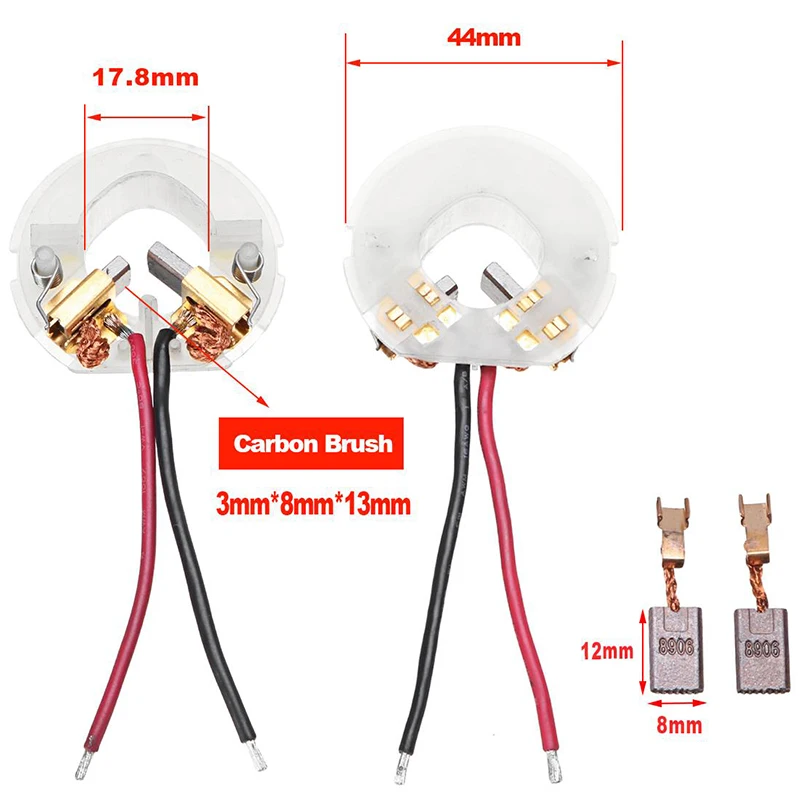 Carbon Brush Holder Carbon Brushes for HILTI SFC14-A SFC14A SFC 22A Replacement Power Tool Brush Holder Accessories images - 6