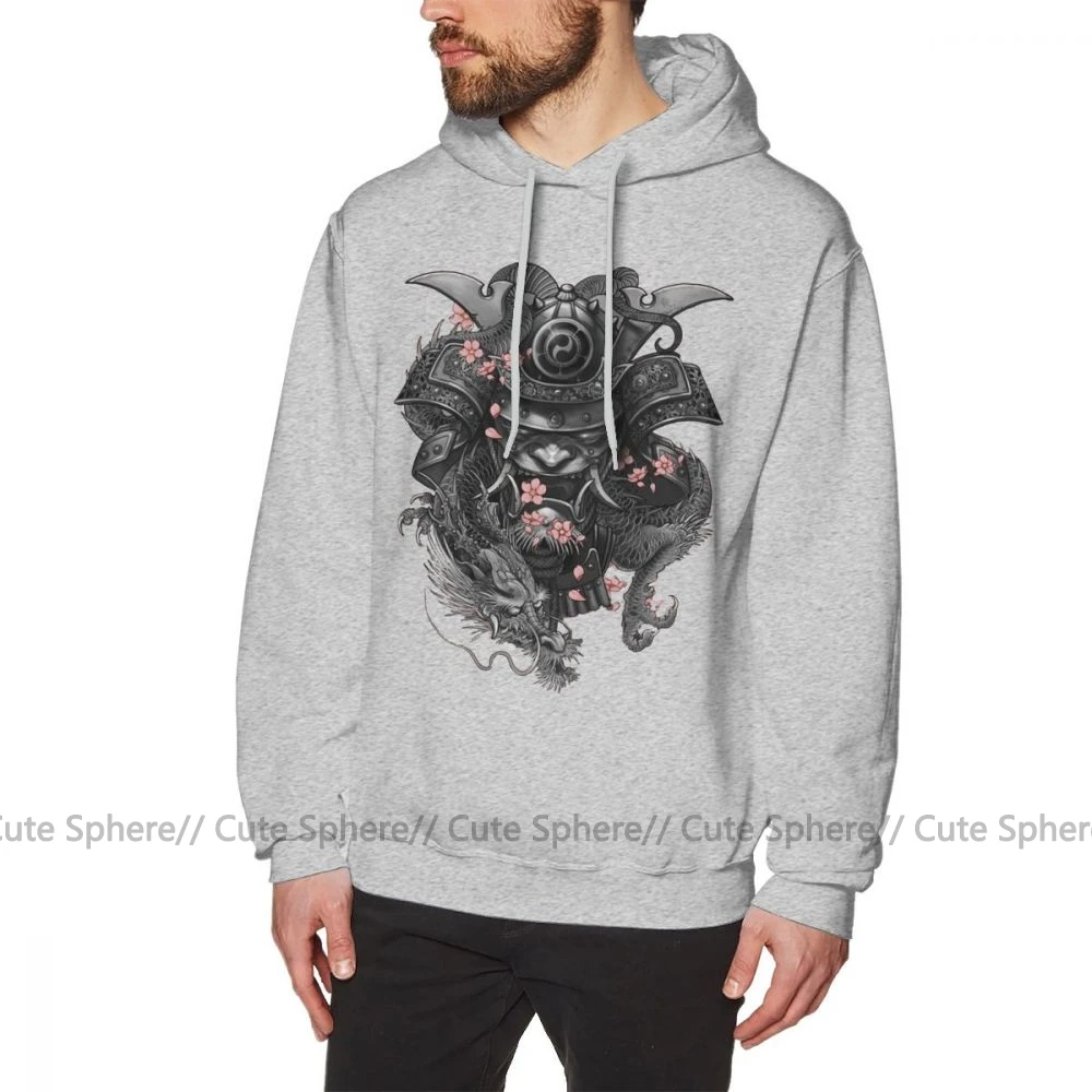 Самурай Толстовка Самурайские худи из хлопка костюм: сиреневый свитер толстовка