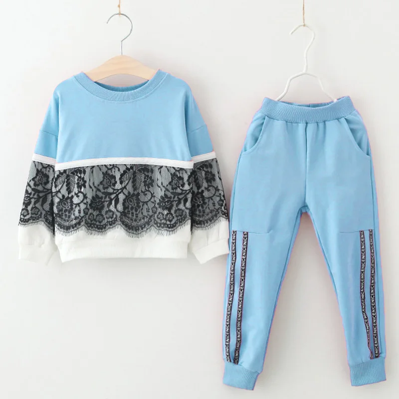 

Children Clothing Autumn Spring Toddler Girls Clothes Hooded Costume Outfit Suit Kids Tracksuit For Girls Clothing Sets
