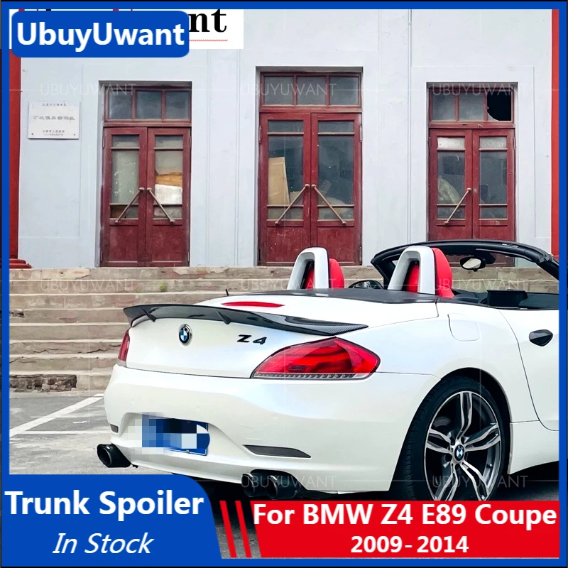 

Для BMW Z4 E89 Coupe автомобильное украшение 18i 20i 23i 28i 30i 35i задний спойлер из углеродного волокна 2009-2014 R Стиль