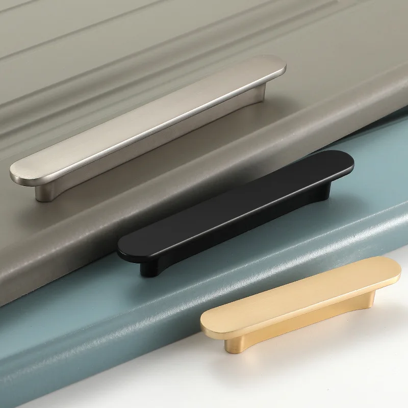 Современная Минималистичная нордическая дверная ручка для ТВ кабинета