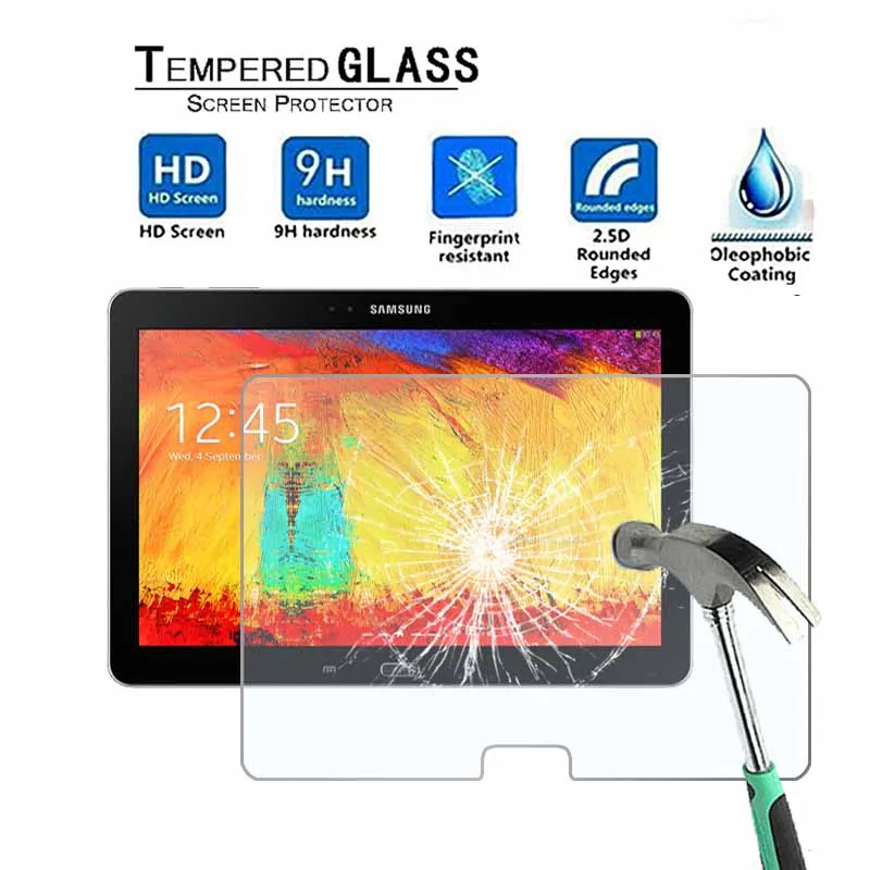 

For Samsung Galaxy Note 10.1 P600 (2014 Edition) - 9H Premium Tablet Tempered Glass Screen Protector Guard Cover