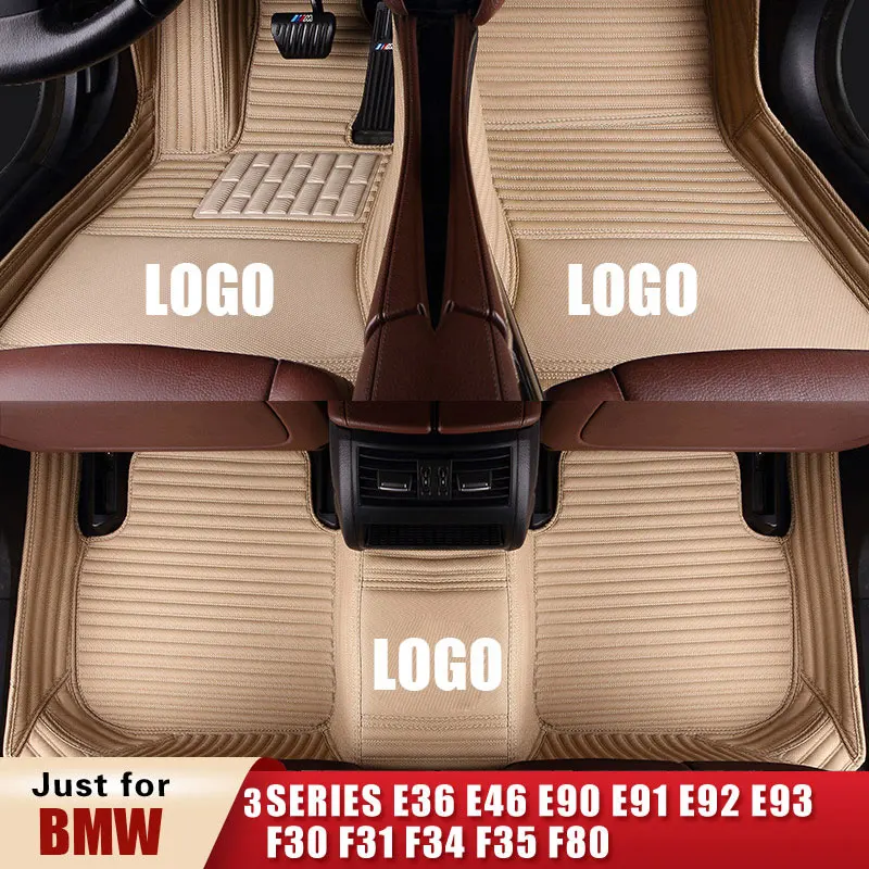 Автомобильные коврики под заказ для BMW 3 серии 3er E36 E46 E90 E91 E92 E93 F30 F31 F34 F35 F80 M3 G20