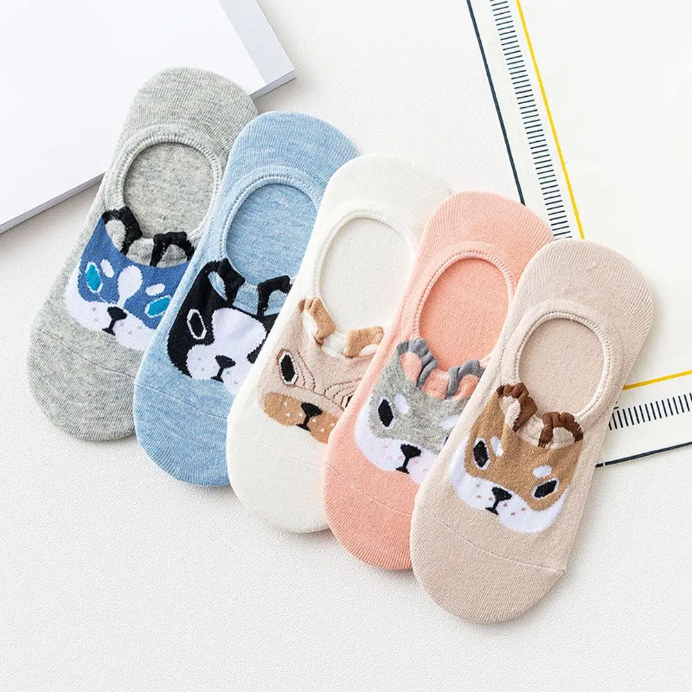 Милые тапочки с изображением щенка Сезон весна лето Забавный Удобный мягкий