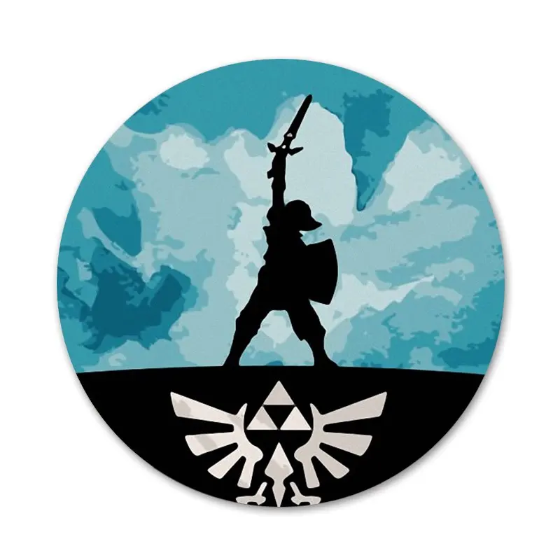 Значки на булавке 58 мм The Legends Of Zeldas декоративные Броши Металлические для
