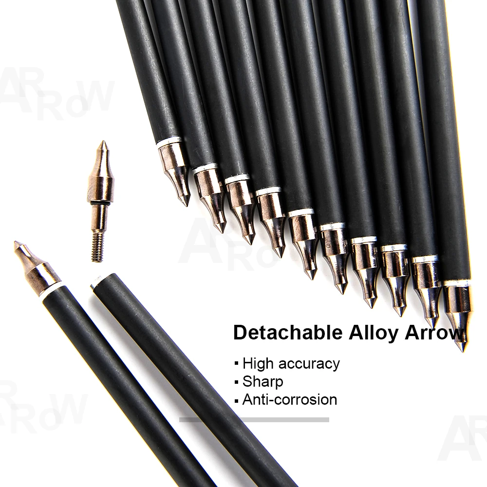 Стрелы из углеродного сплава 17/20/22 дюйма 8 мм|carbon arrow|crossbow boltsarchery hunting |
