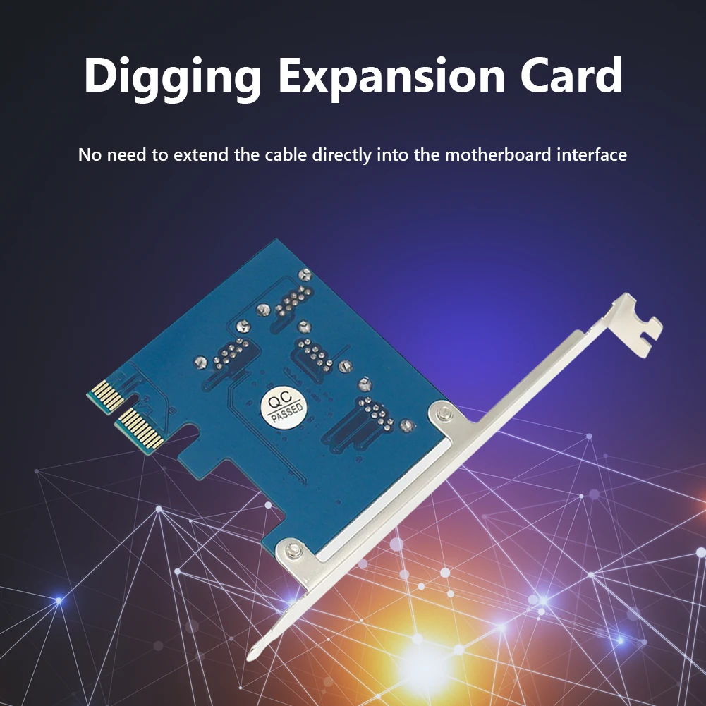 pci e pci e адаптер 1 поворот 4 pci express слот 1x д