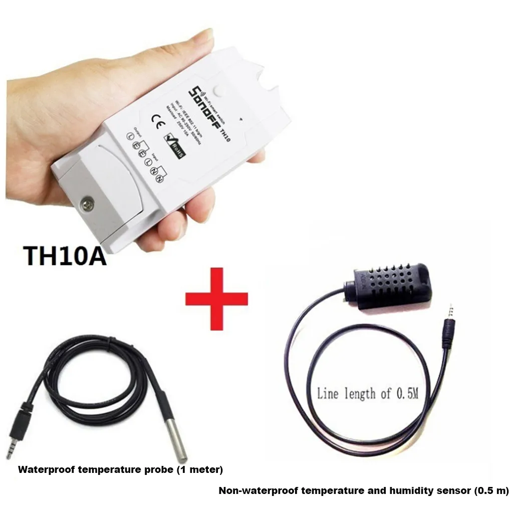 SONOFF AM2301 датчик температуры и влажности монитор емкостный резистивный для DIY