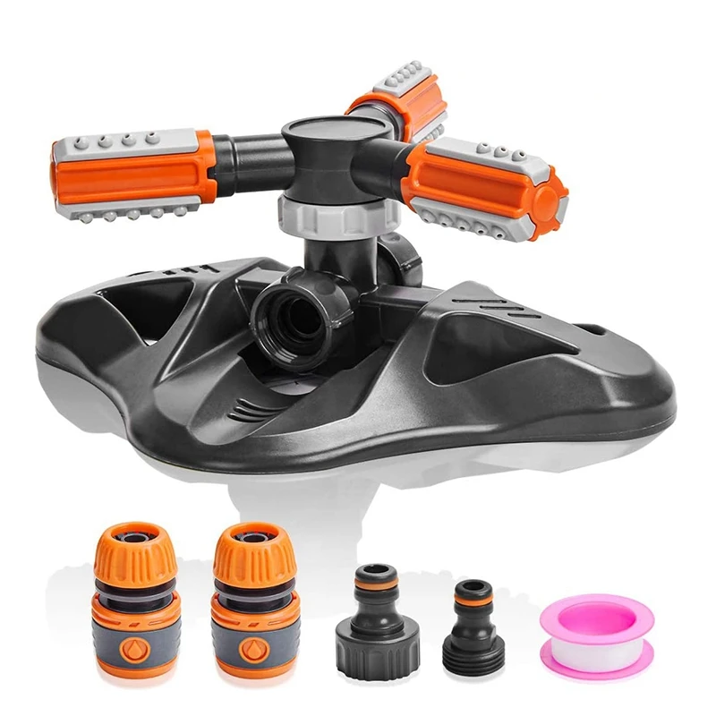 

AA99-садовый разбрызгиватель, Модернизированная система разбрызгивания газона разбрызгиватель автоматический, вращение на 360 градусов, сист...