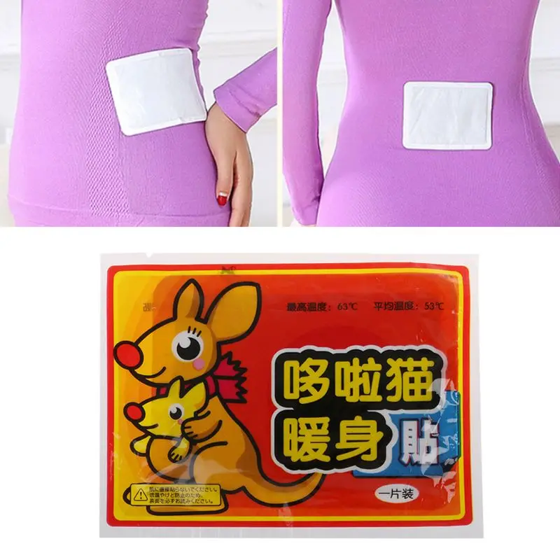 Наклейка с подогревом тела прочного тепла патч зимние сохраняет тело в Тепловые
