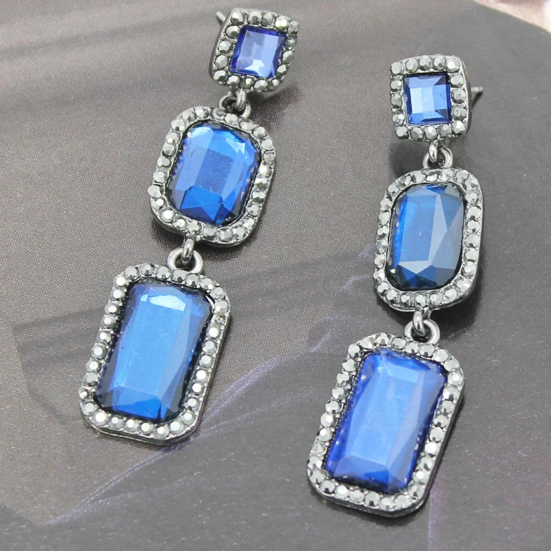 Модные женские вечерние серьги в Звездном стиле европейские и американские