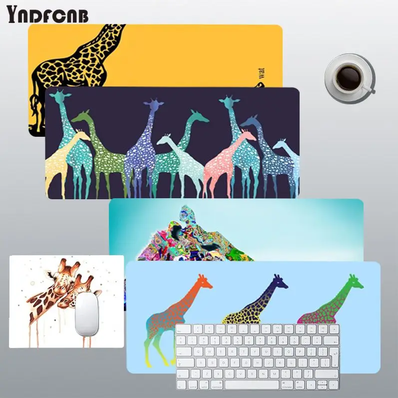 

Cartoon Giraffe Animal Hot Sales Beautiful Anime Mouse pad Mat Size for Small Mousepad mouse pad Keyboard Deak Mat for Cs Go LOL
