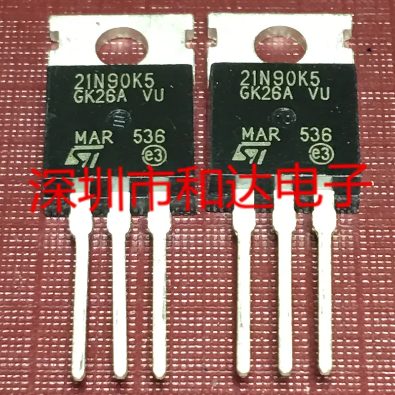 

5 шт. STP21N90K5 21N90K5 TO-220 900V 18.5A
