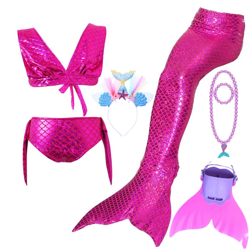 3 шт. комплект бикини юбка для плавания розовый красный фиолетовый милый