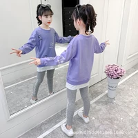 2021 girls clothes spring autumn long sleeve shirts pants suits children clothing sets kids clothes teen 5 6 7 8 9 10 12 years