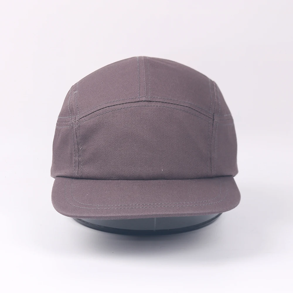 Повседневная Кепка с логотипом на заказ 5 панелей черная однотонная бейсболка