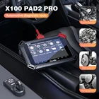 XTOOL X100PAD2 X100PAD X100PAD2 Pro OBD2 диагностический инструмент с ключевым программатором для VW 4th5th Immo ABS DPF PK X300 PRO4