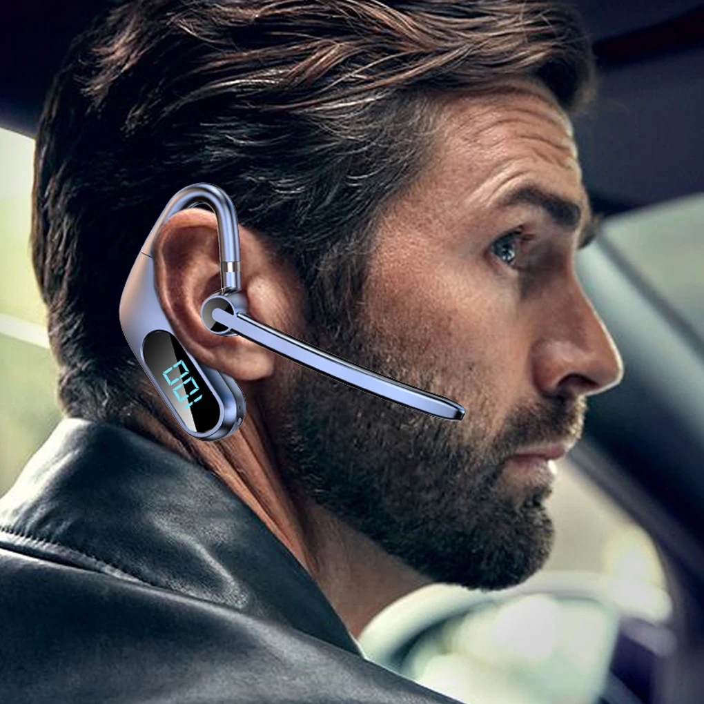 

TWS Wireless Earphones Bluetooth-Compatible Headphones IPX7 Waterproof Earbuds LED Display HD Stereo Headsets With Microphone