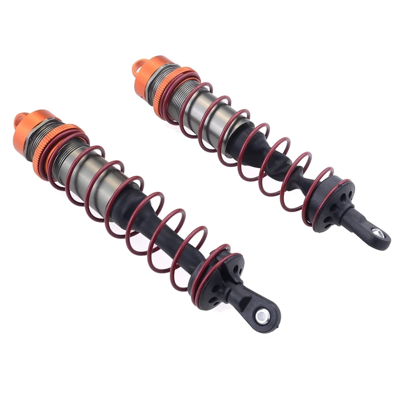 

RACING ZD 4Pcs Front & Rear Shock Absorber Damper Suspension for 1/8 JLB HSP EM Racing DHK HPI DF-Model Truck Buggy