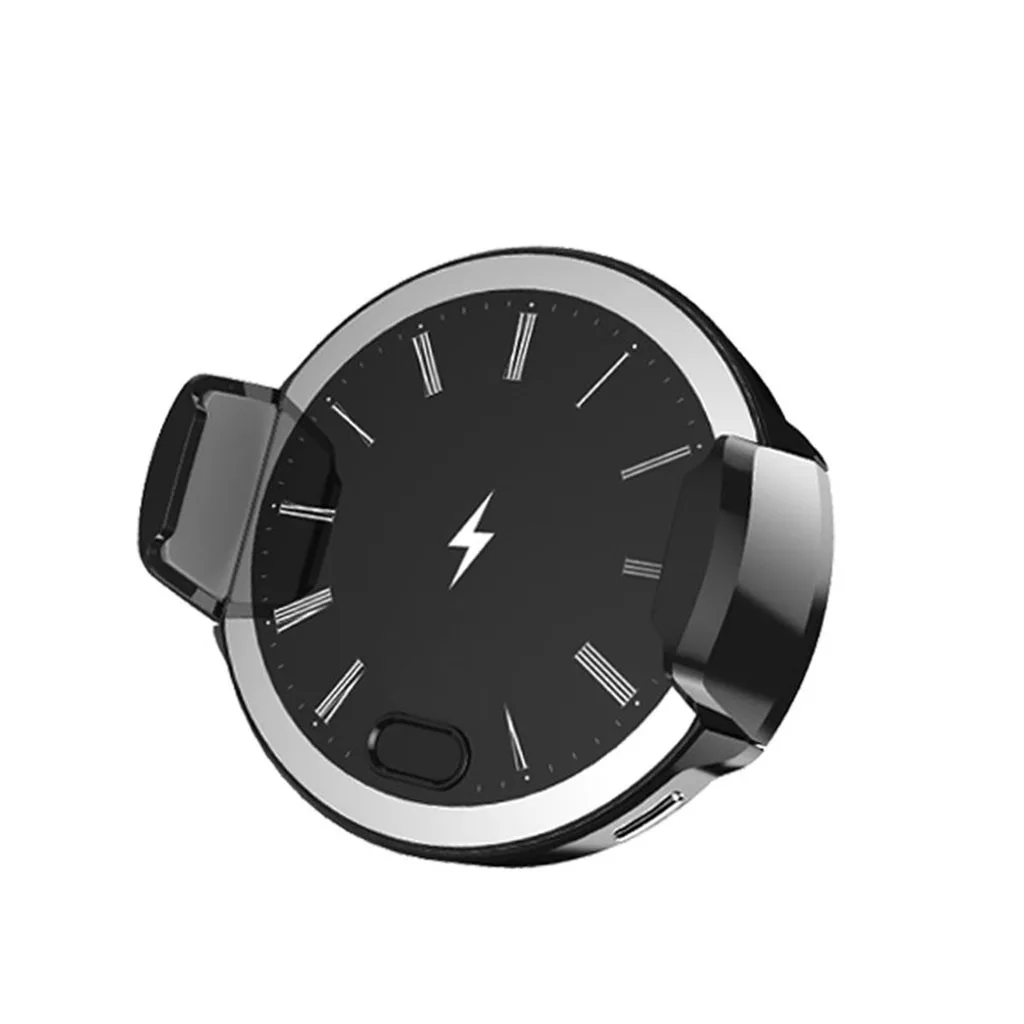 Умная Автомобильная беспроводная зарядная подставка креативная круглая