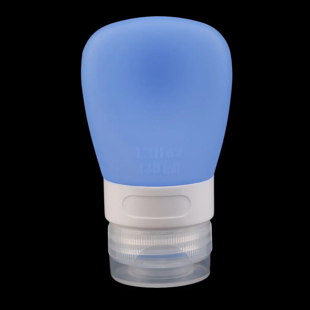 Sucker Shaped Портативный Силиконовый Путешествия Пустой многоразового бутылка