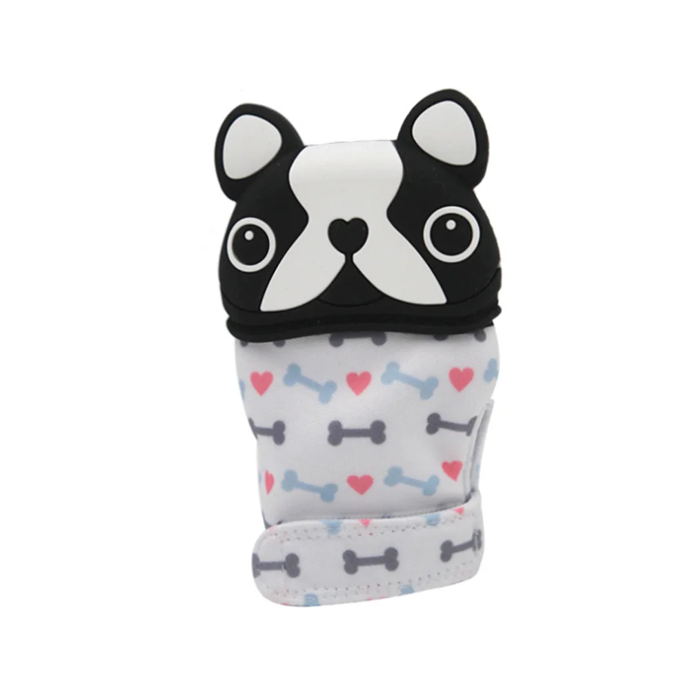 Детский мультяшный силиконовый Прорезыватель для зубов детская соска перчатка