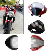 for ducati monster 821 motorcycle fairing windshield front head cowling deflector windscreen cupolino moto 2014 2017 2018 2021