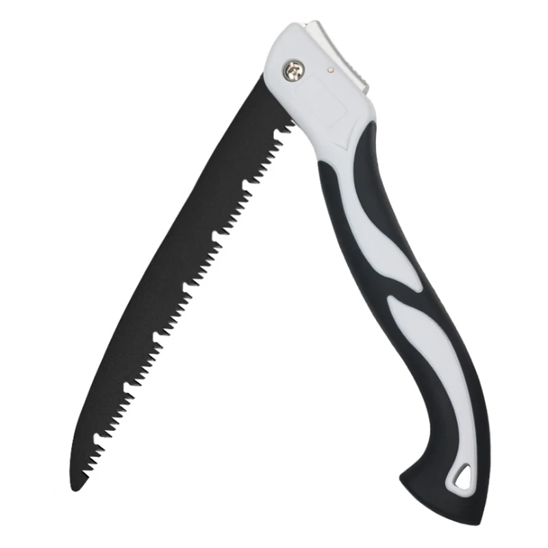 

Multifunctional Hand Fold Saw Woodworking Cutting Tools Handle Collapsible Sharp SK5 Steel U-Shaped Turbine Camping Hand Saw