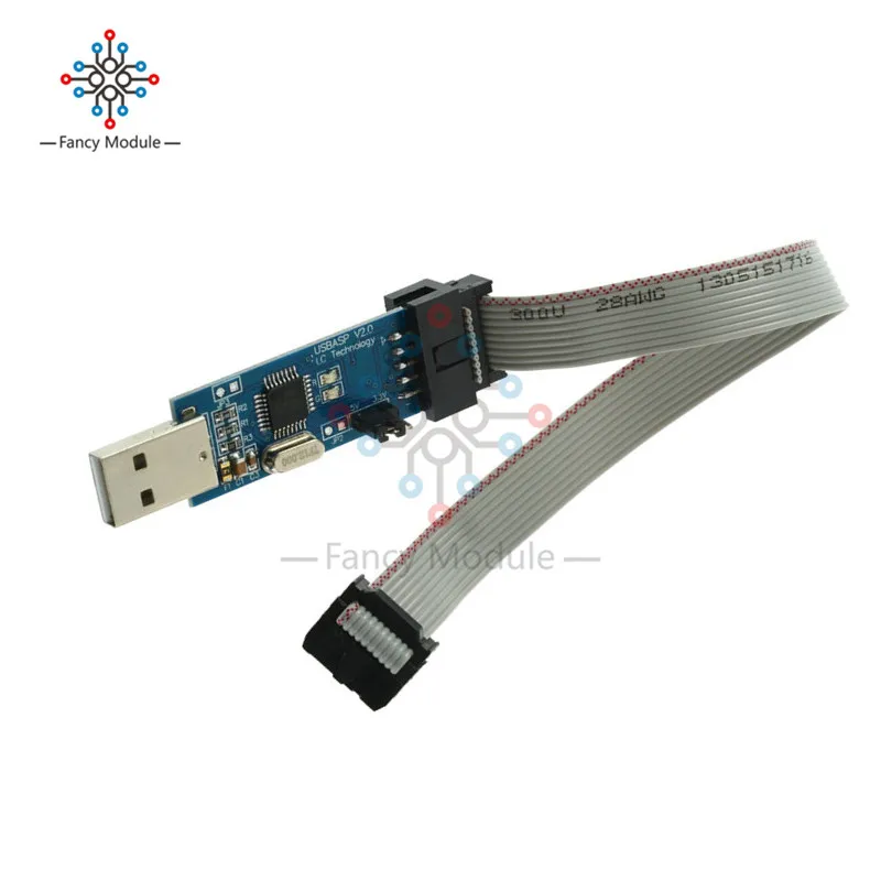 5V USBASP ISP программный адаптер AVR защитный чехол ATMEGA8 ATMEGA128 для Arduino | Инструменты